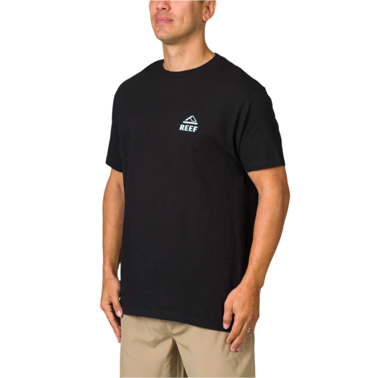 Reef Strings Tee Black חולצת ריף לגברים