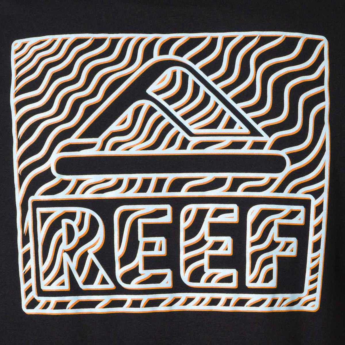 Reef Strings Tee Black חולצת ריף לגברים