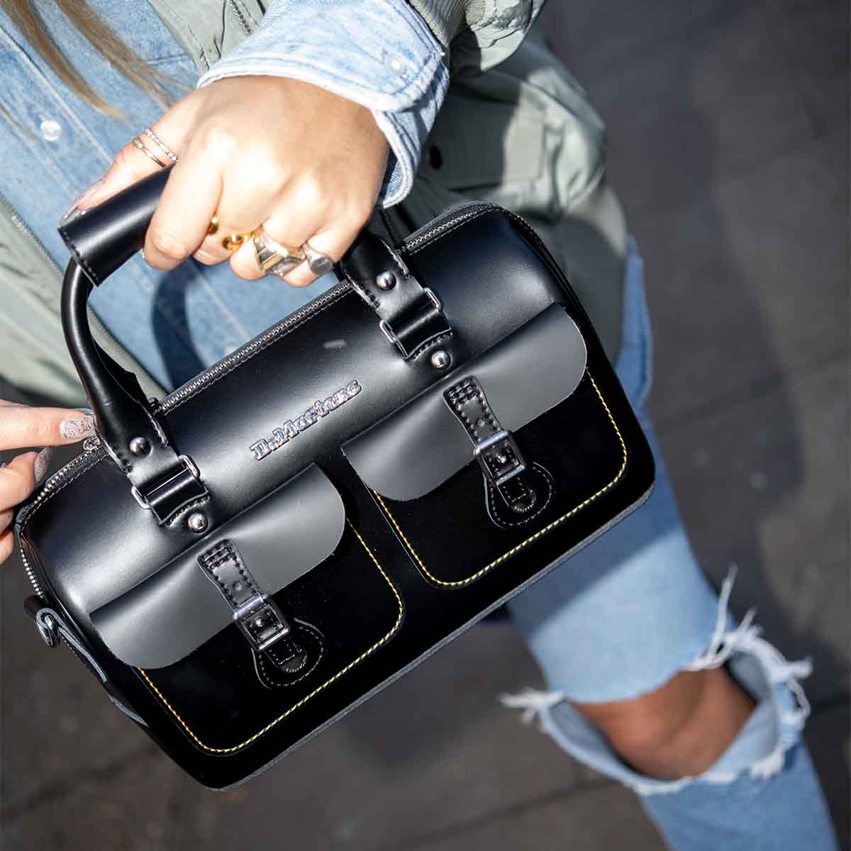 Dr. Martens Top Handle Bag Black תיק יד ד"ר מרטינס