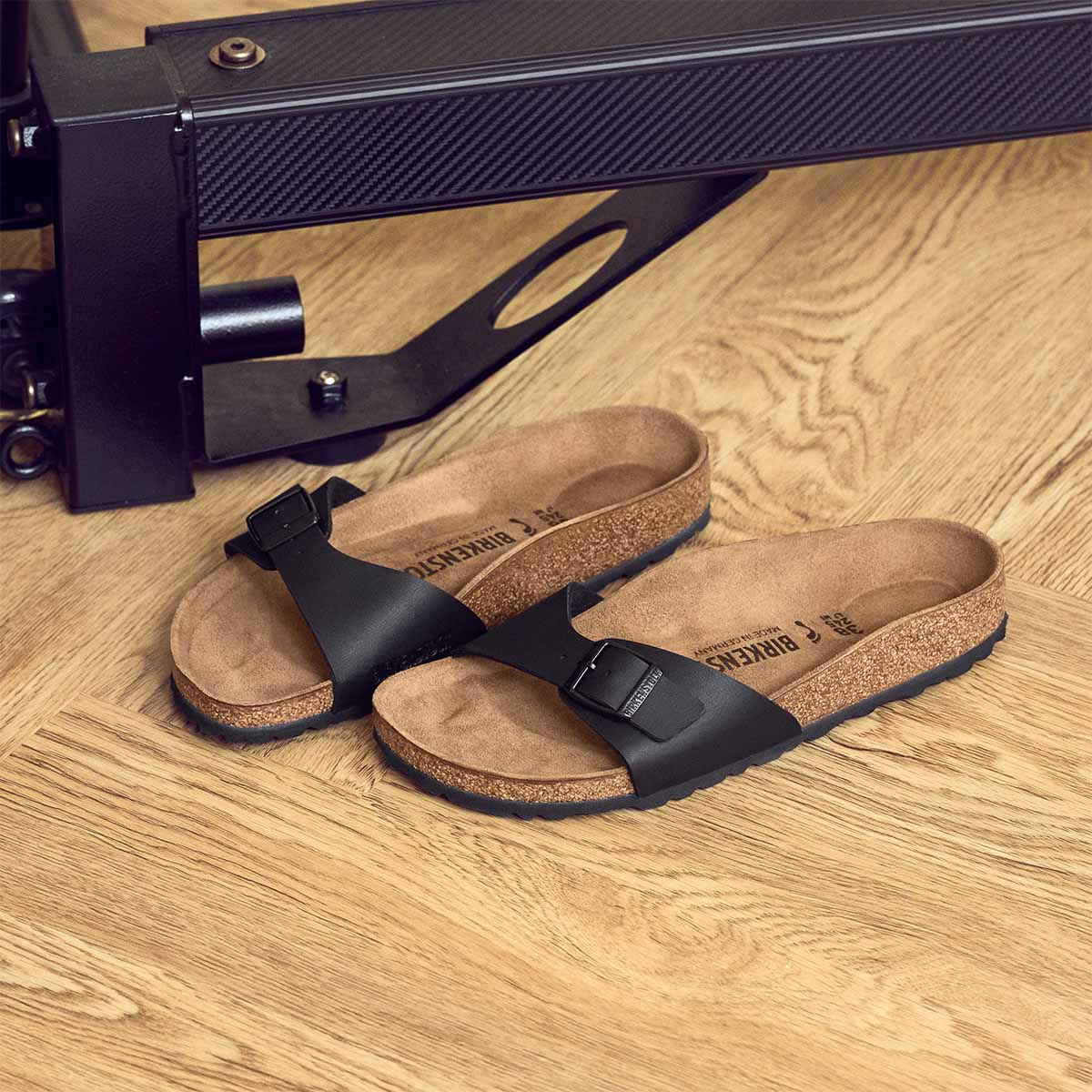 Birkenstock Madrid Black BF כפכפי בירקנשטוק מדריד לנשים