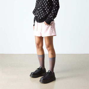 Dr. Martens Buzz 5-Eye Milled Nappa Leather Shoes Black נעלי ד"ר מרטנס לנשים