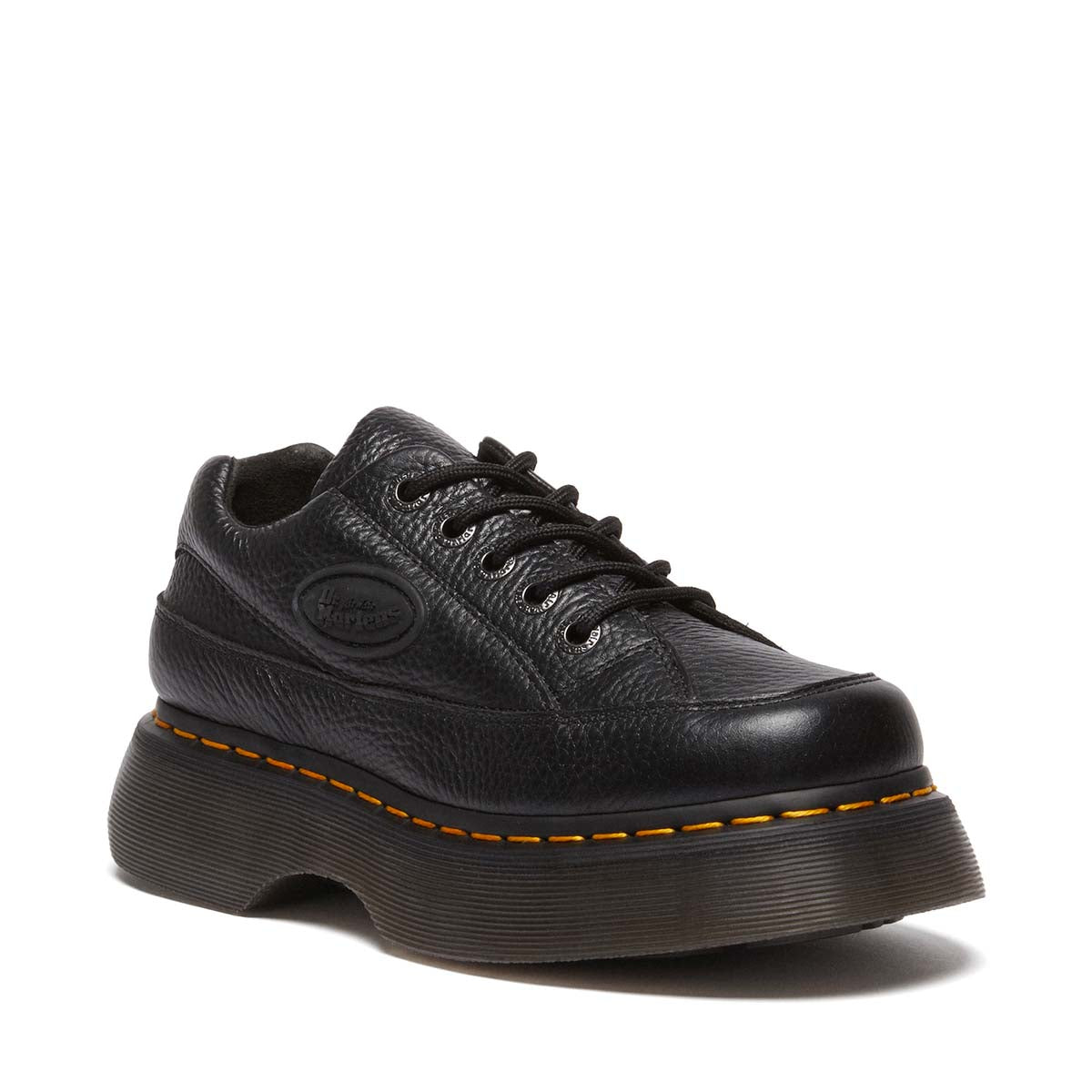 Dr. Martens Buzz 5-Eye Milled Nappa Leather Shoes Black נעלי ד"ר מרטנס לנשים