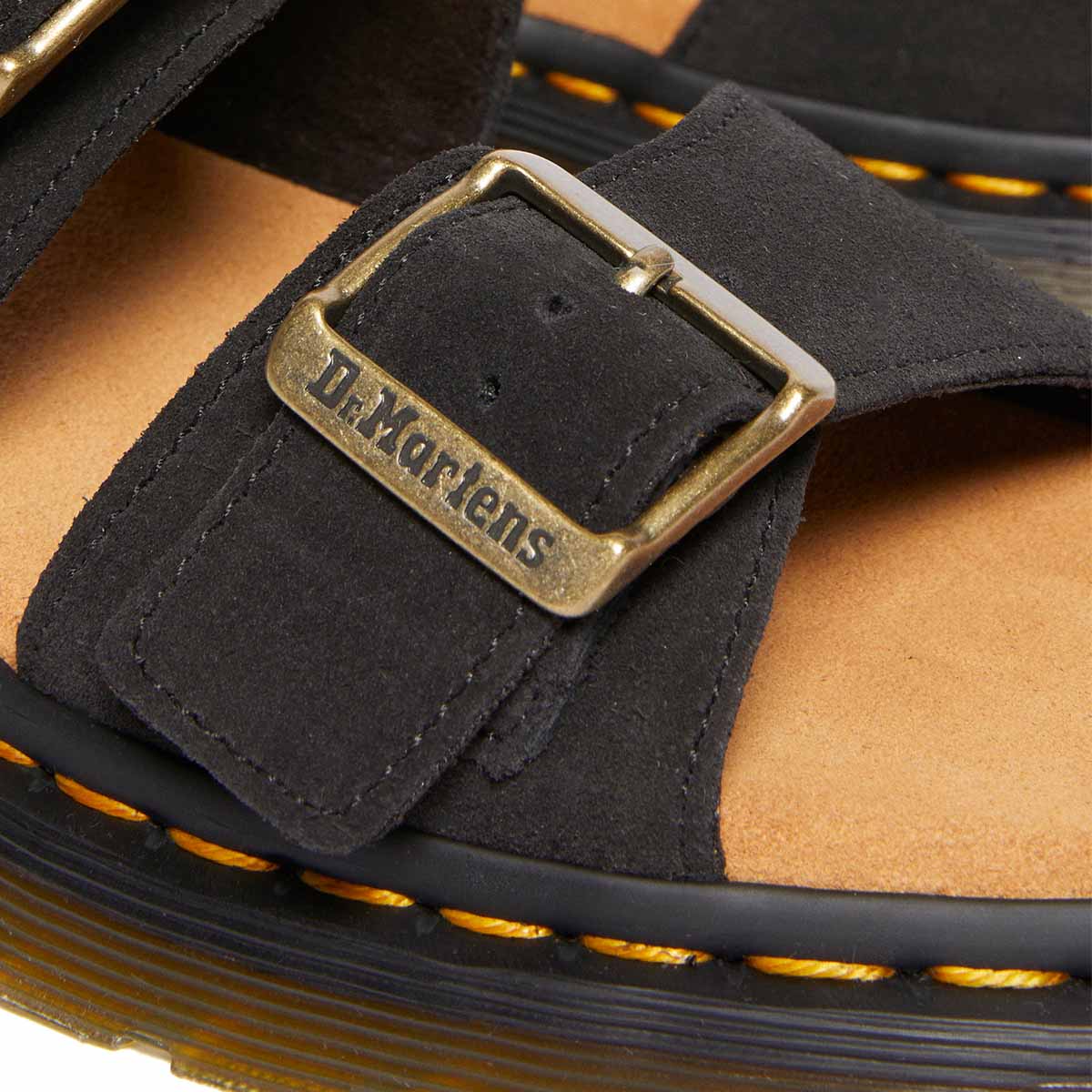 Dr. Martens Josef Slide Black כפכפי ד"ר מרטינס ג'וזף יוניסקס