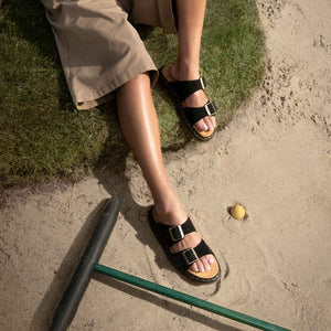 Dr. Martens Josef Slide Black כפכפי ד"ר מרטינס ג'וזף יוניסקס