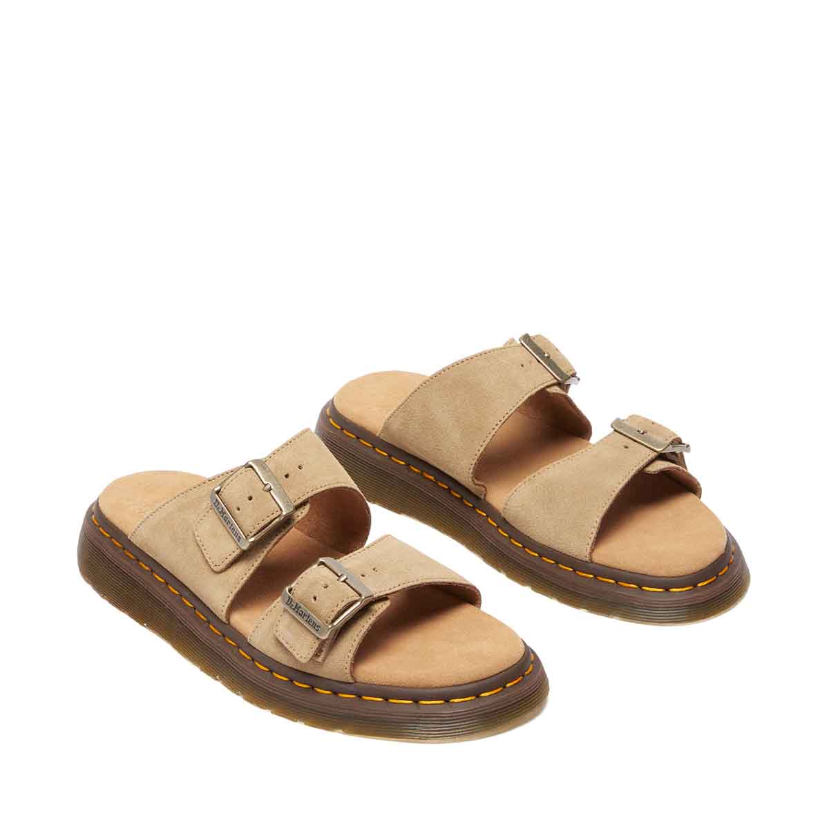 Dr. Martens Josef Slide Savannah Tan כפכפי ד"ר מרטינס יוניסקס