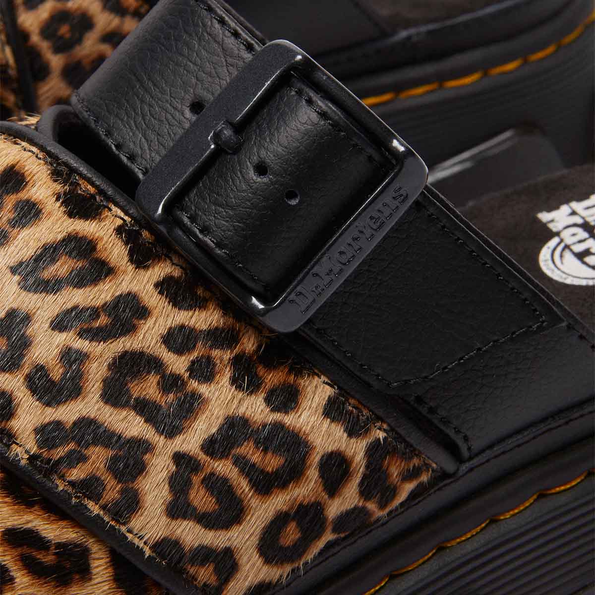 Dr. Martens Mattison Slide Sandal Light Tan כפכפי ד"ר מרטינס מנומר