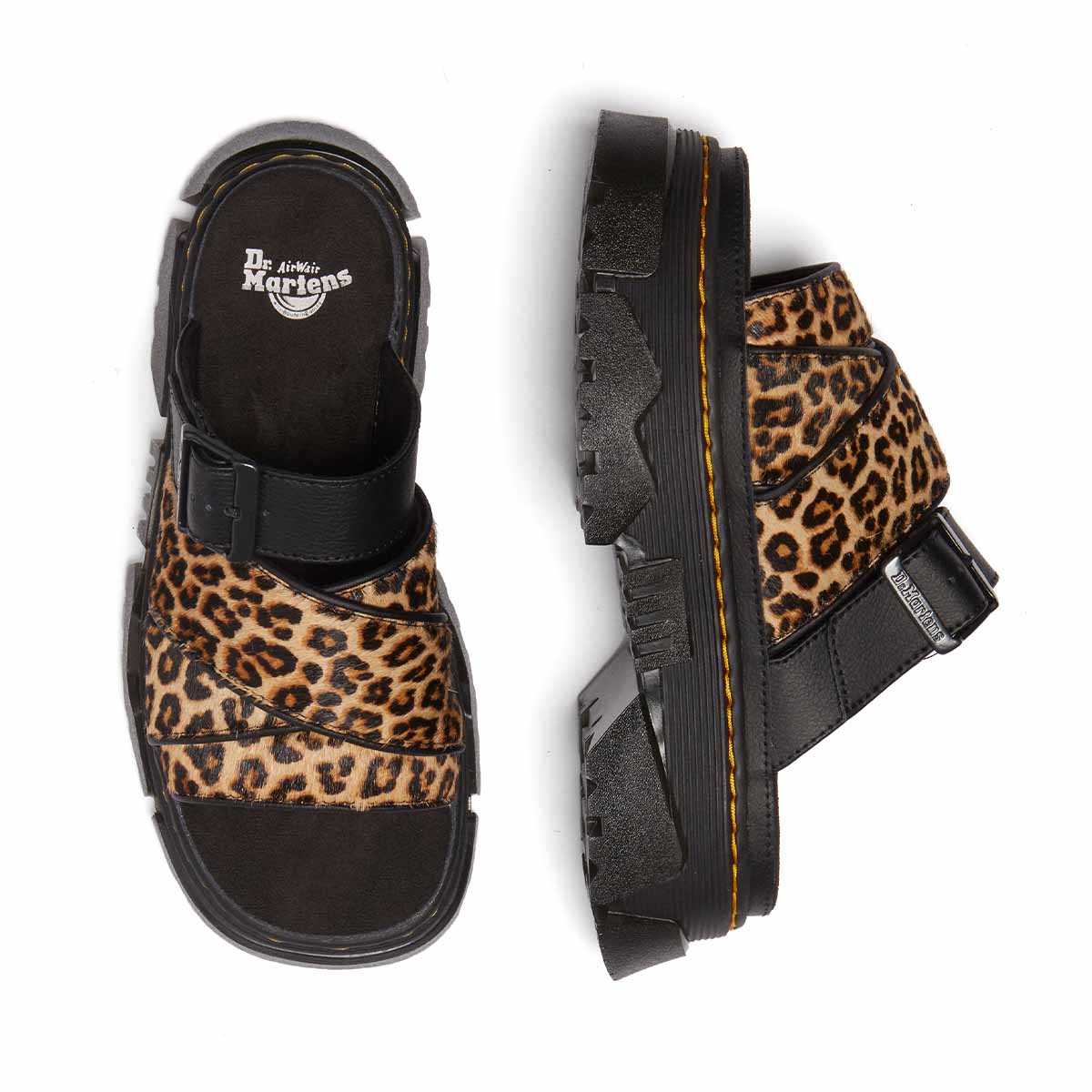 Dr. Martens Mattison Slide Sandal Light Tan כפכפי ד"ר מרטינס מנומר