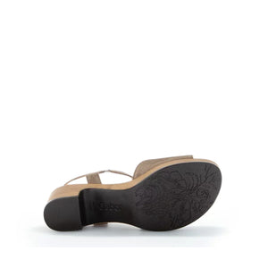 Gabor Brown platform sandal סנדלי גאבור לנשים
