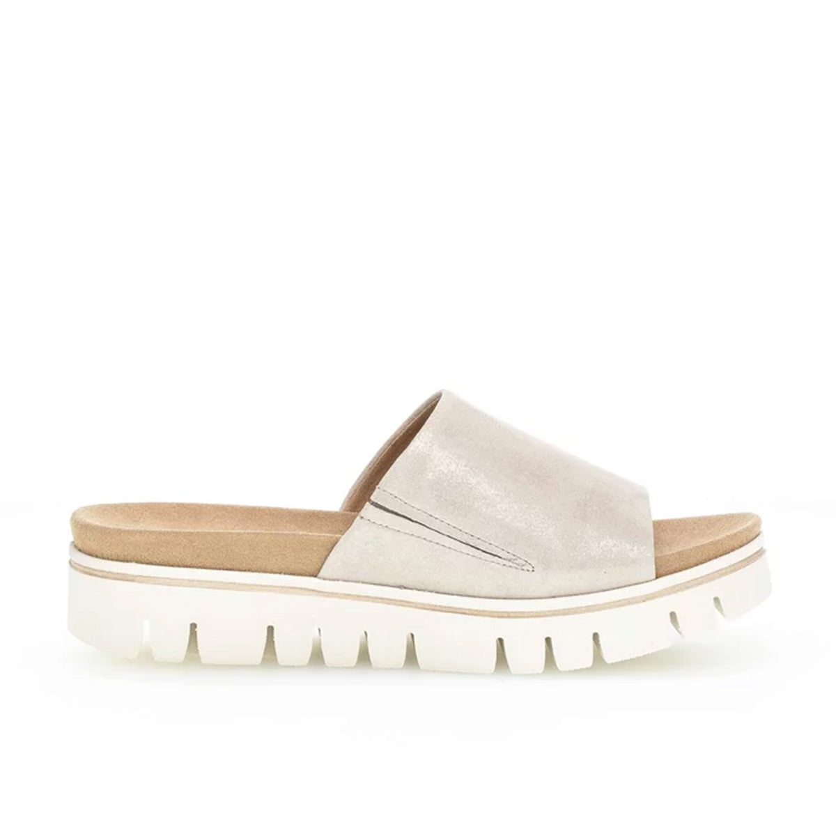 Gabor Slipper Beige כפכפי גאבור לנשים