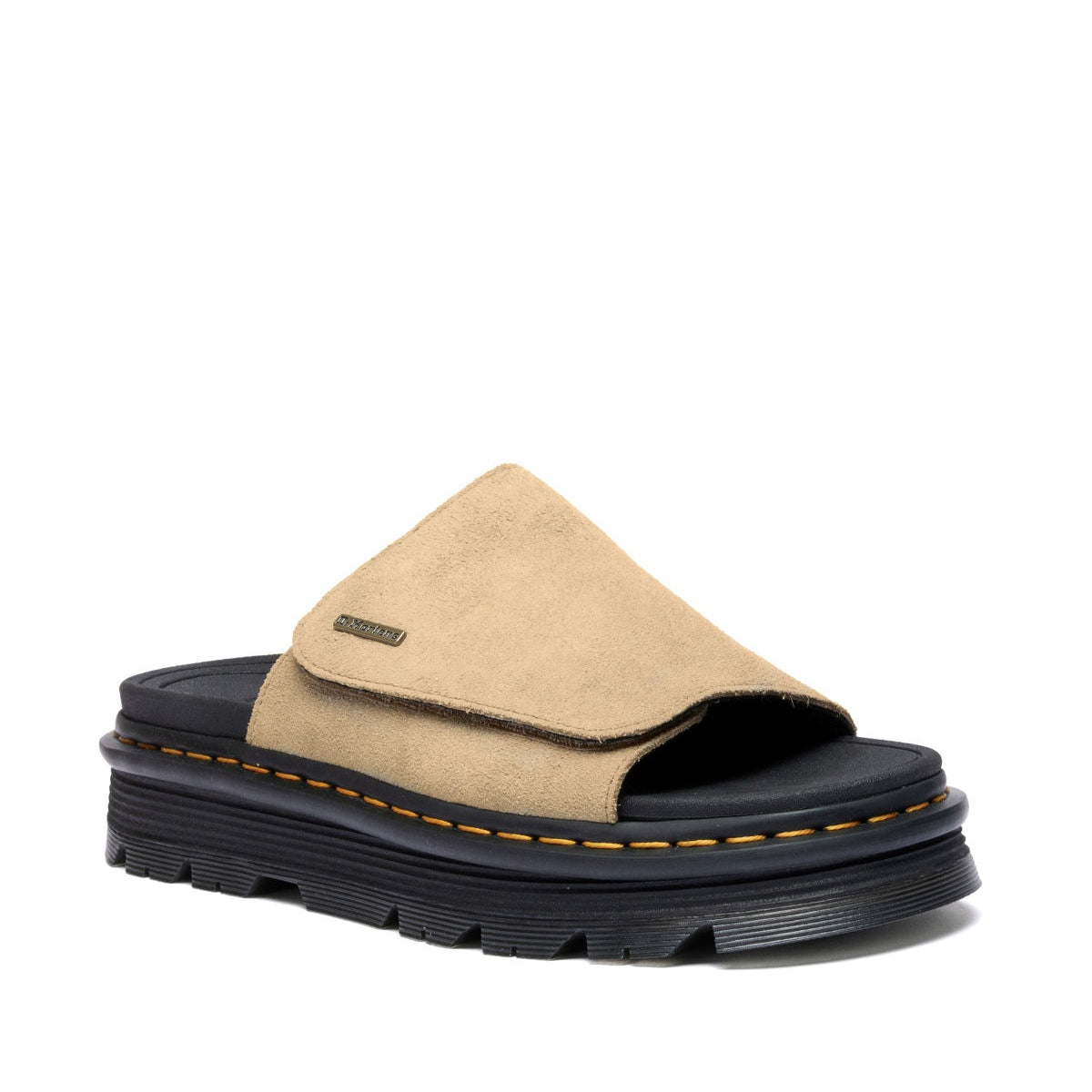 Dr. Martens Savannah Tan Zebzag Slide כפכפי דר. מרטינס לנשים