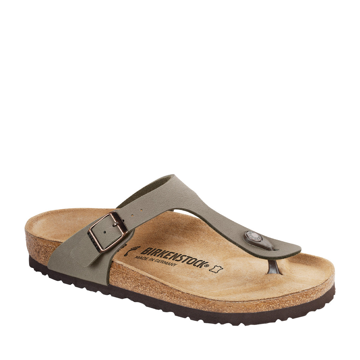 Birkenstock Gizeh Stone בירקנשטוק כפכפי נשים גיזה חום