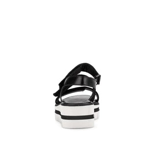 Gabor Platform sandal black סנדלי גאבור לנשים