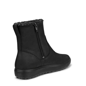 ECCO Soft 7 Tred W Black Black Women - מגפי אקו לנשים