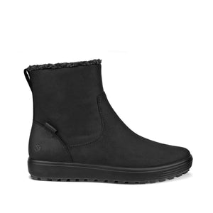 ECCO Soft 7 Tred W Black Black Women - מגפי אקו לנשים