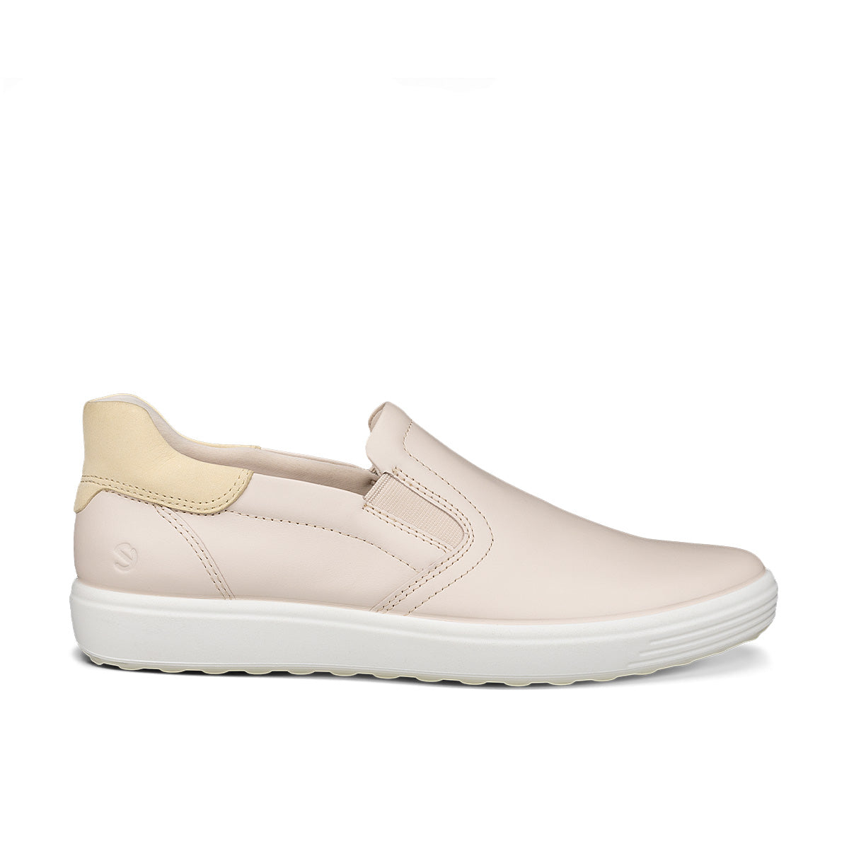Ecco Soft 7 Easy Slip On Limestone נעלי אקו סופט 7 סליפ און ליים סטון