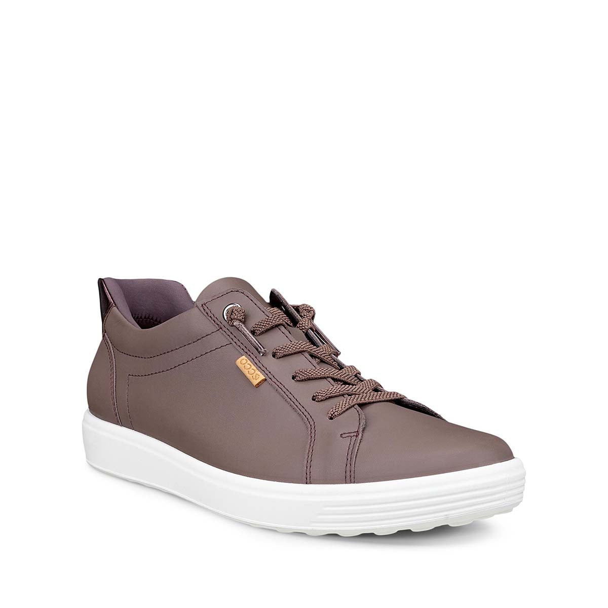 Ecco Soft 7 W Raisin Metallic סניקרס אקו לנשים