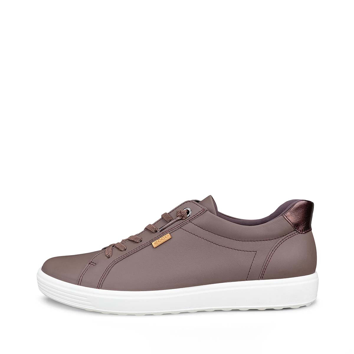 Ecco Soft 7 W Raisin Metallic סניקרס אקו לנשים