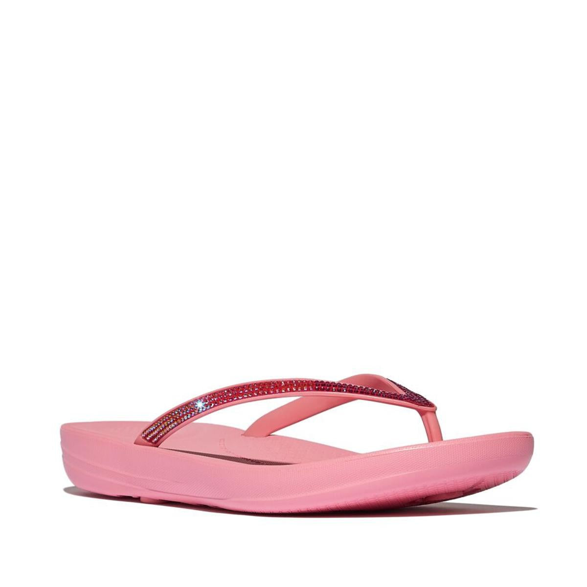 Fit Flop Iqushion Ombre Sparkle  אייקושין אמברה ספרקל ורוד כפכפי נשים