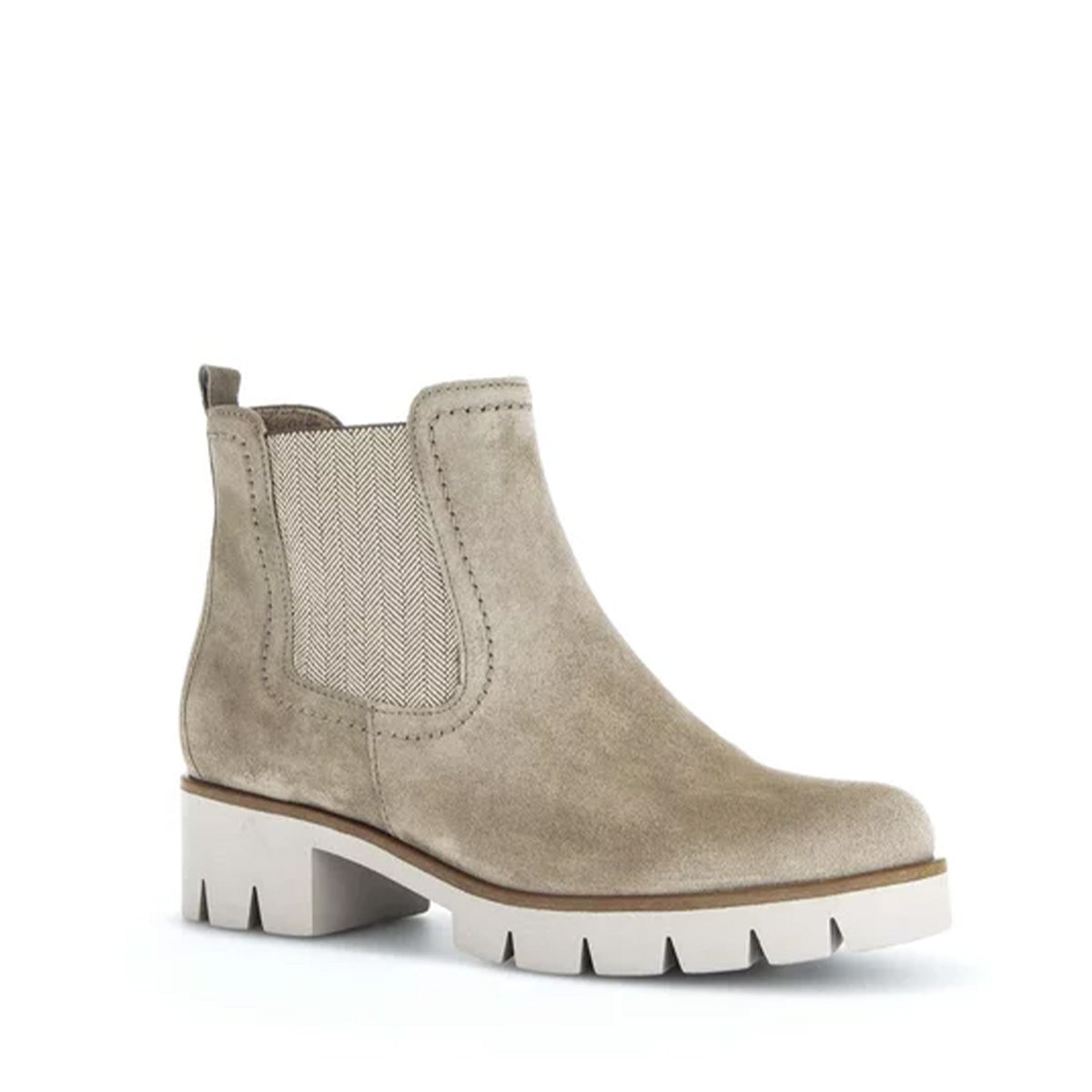 מגפוני נשים גאבור Gabor Chelsea Boot beige