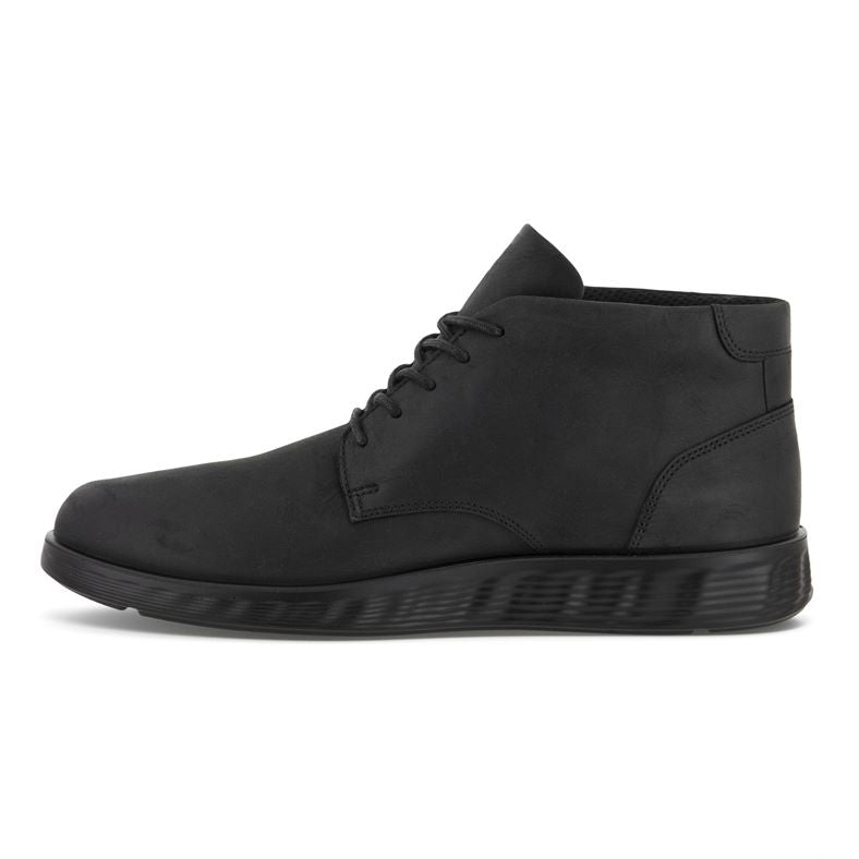 Ecco Lite Hybrid Mid-Cut Boo Black נעלי אקו לגברים
