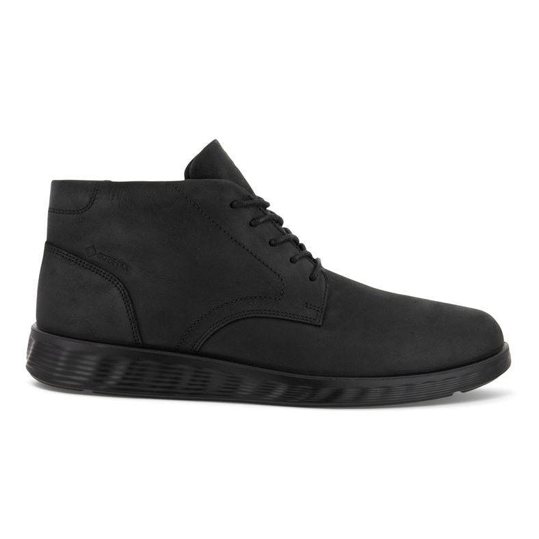Ecco Lite Hybrid Mid-Cut Boo Black נעלי אקו לגברים