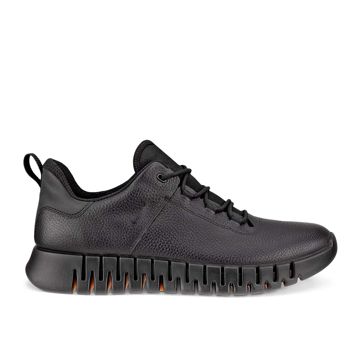 Ecco Gruuv M Sneaker Black נעלי אקו לגברים גרוב שחור