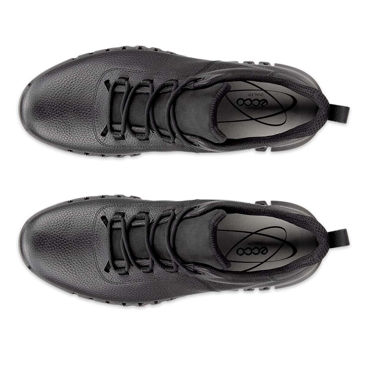 Ecco Gruuv M Sneaker Black נעלי אקו לגברים גרוב שחור