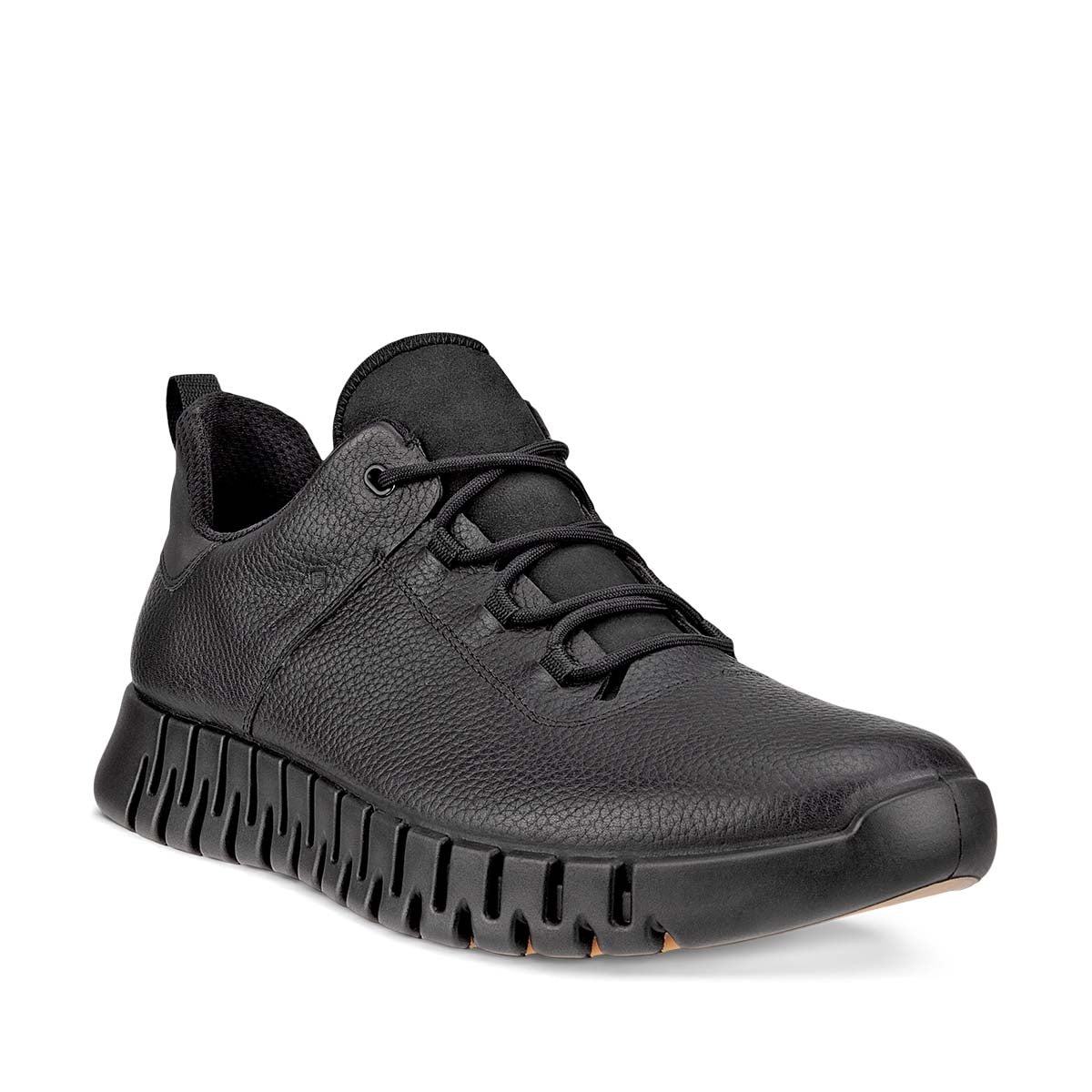 Ecco Gruuv M Sneaker Black נעלי אקו לגברים גרוב שחור