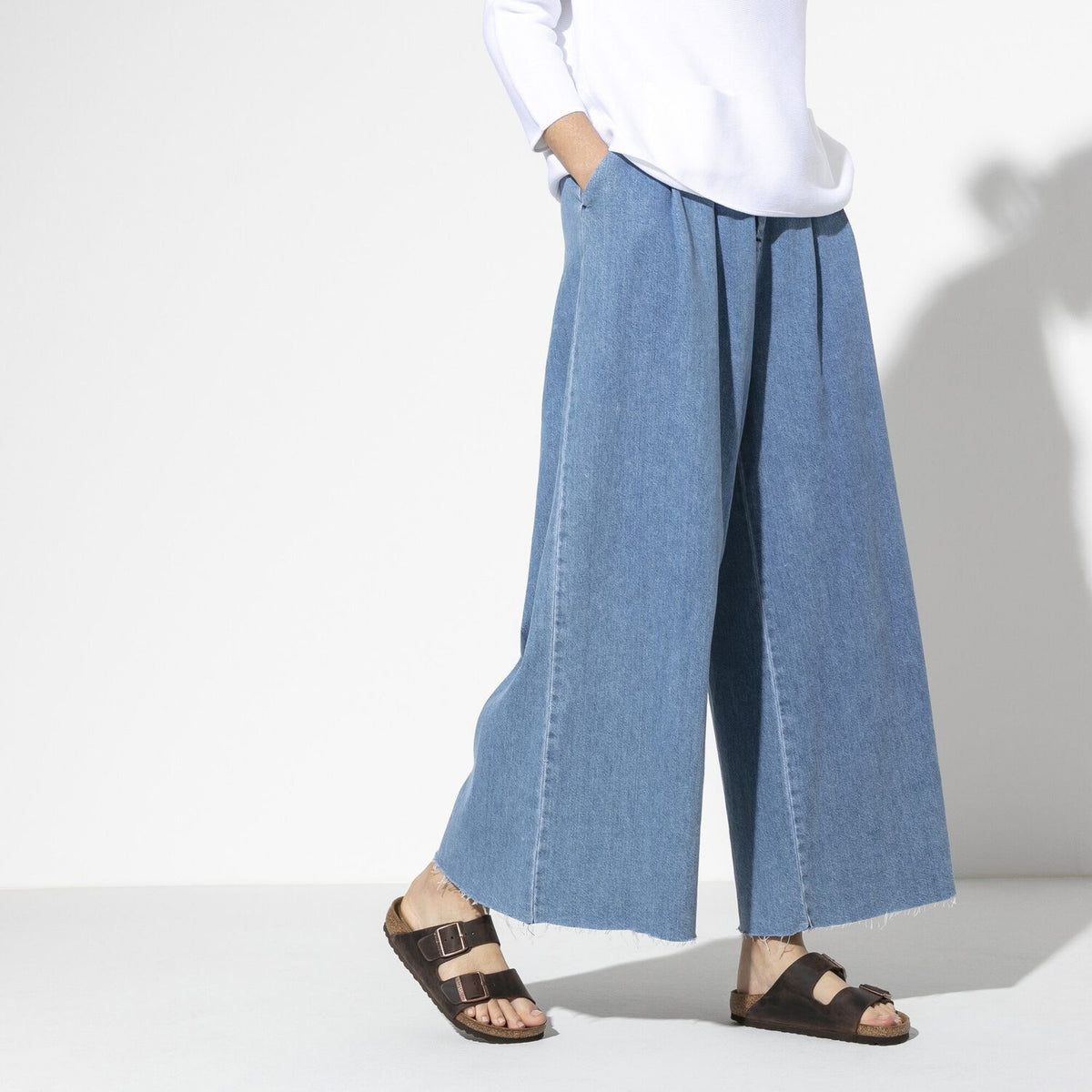 Birkenstock Arizona Leather Habana כפכפי בירקנשטוק לנשים