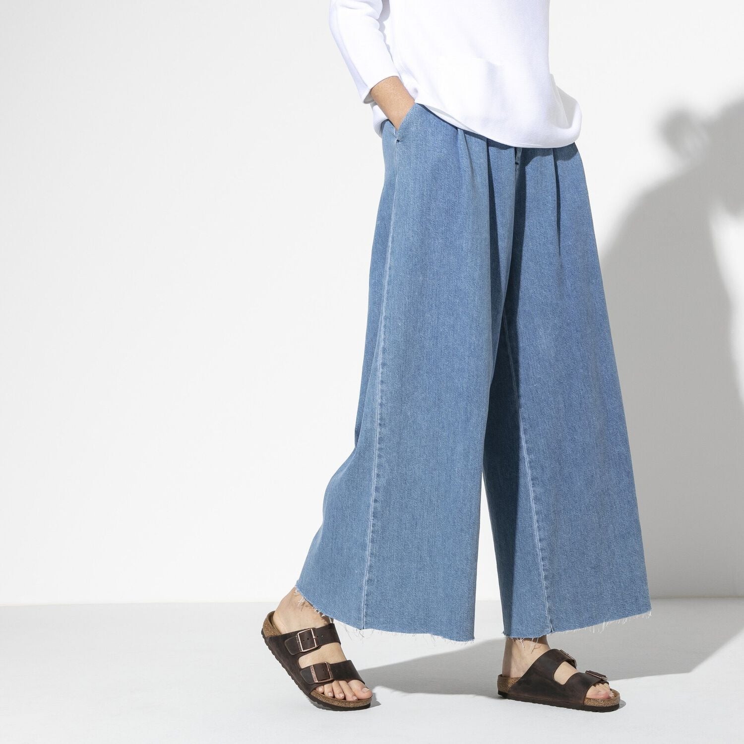 Birkenstock Arizona Leather Habana כפכפי בירקנשטוק לנשים