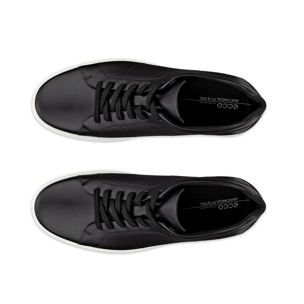 Ecco Classic Sneaker Black Men נעלי סניקרס לגברים אקו