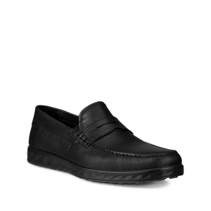 Ecco Lite Moc M Black Men נעלי אקו מוקסין לגברים לייט מוק שחור