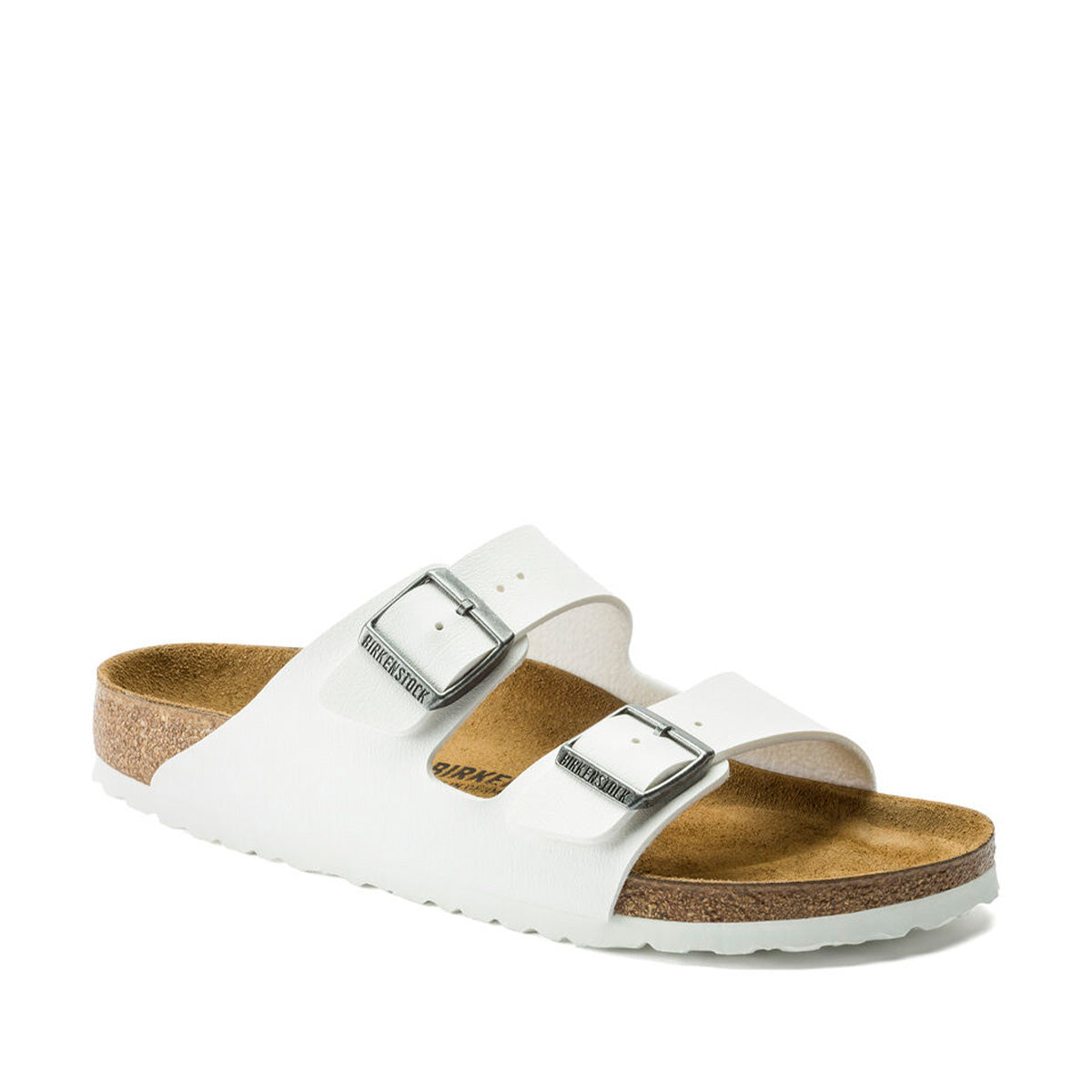 בירקנשטוק כפכפי נשים אריזונה לבן Birkenstock Arizona BS White