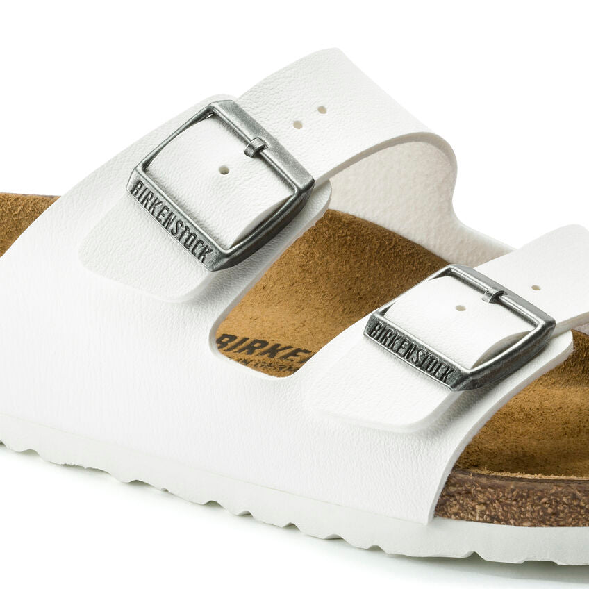 בירקנשטוק כפכפי נשים אריזונה לבן Birkenstock Arizona BS White