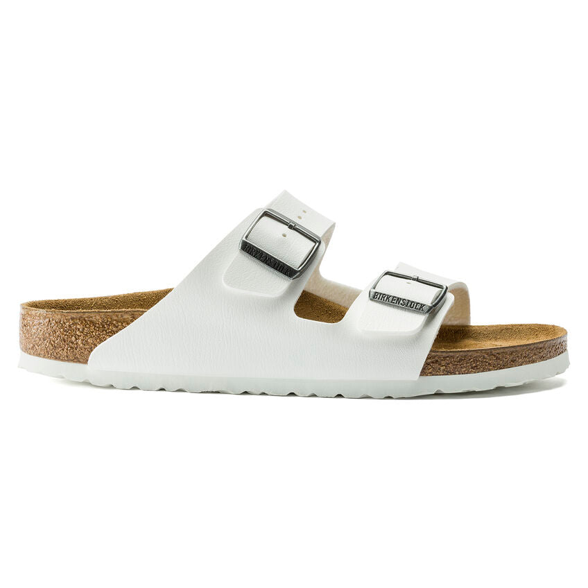 בירקנשטוק כפכפי נשים אריזונה לבן Birkenstock Arizona BS White