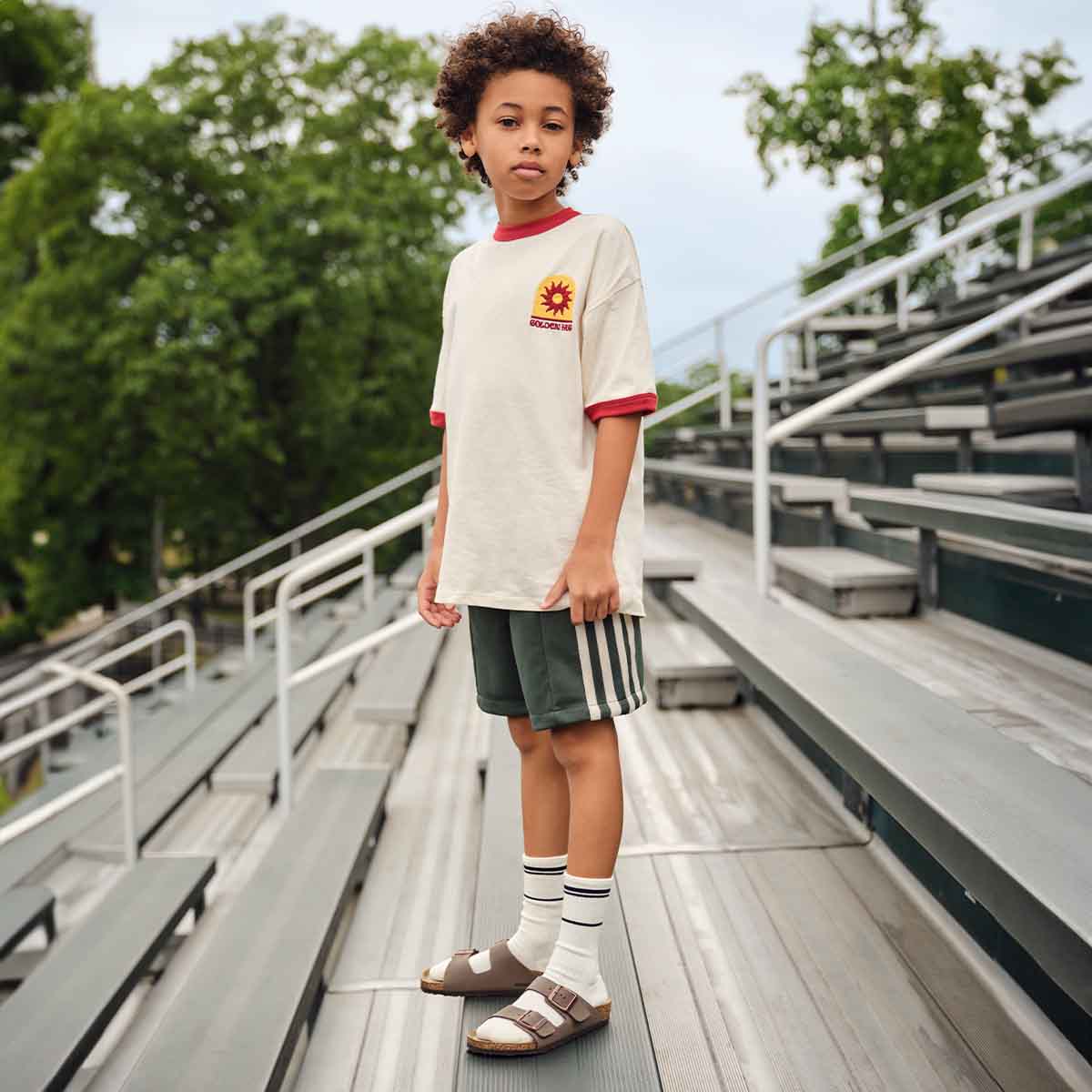 Birkenstock Arizona Kids BFBC Mocha כפכפי בירקנשטוק אריזונה לילדים