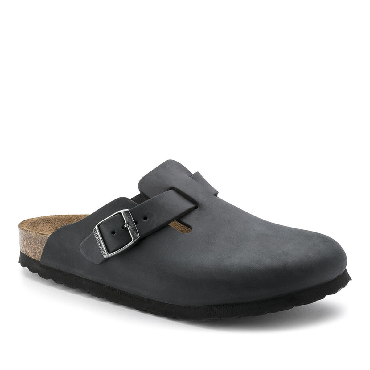 בירקנשטוק כפכפי נשים בוסטון Birkenstock Boston Oiled Leather Black