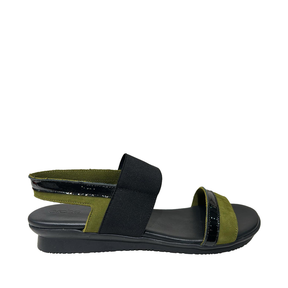 Arche AURMAZ NUBUCK OLIVE סנדלי ארצ לנשים