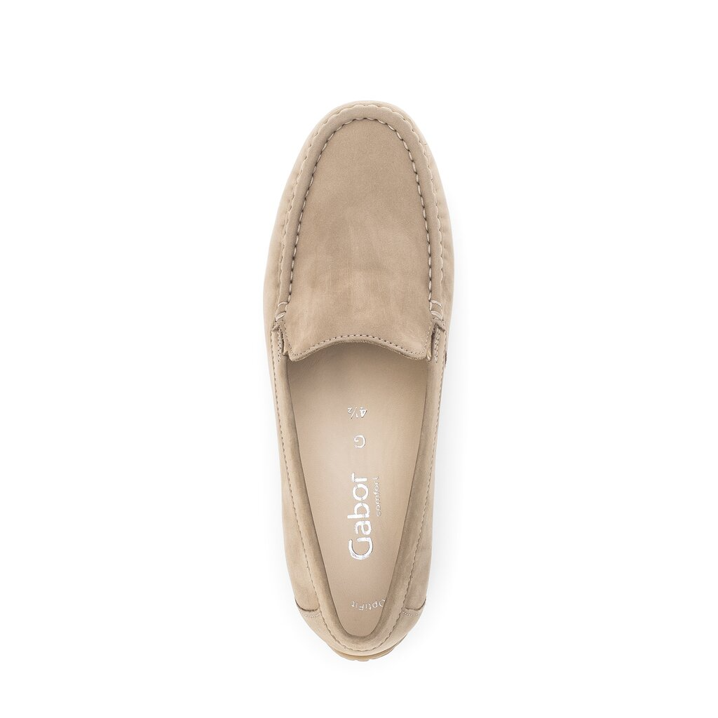 Gabor beige moccasins נעלי גאבור לנשים