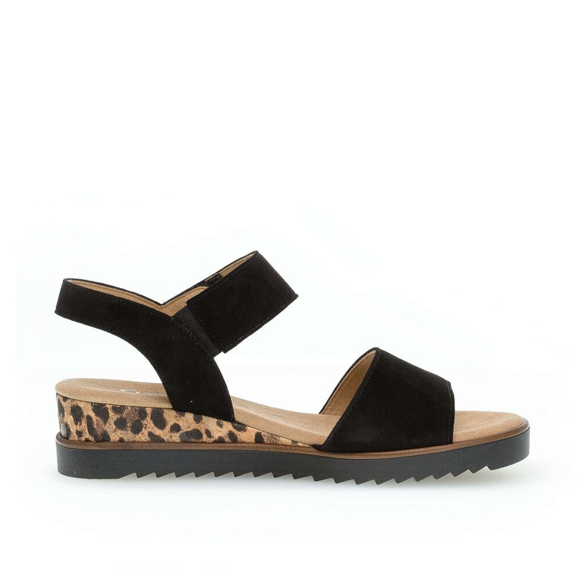 Gabor Black strappy sandals סנדלי גאבור לנשים