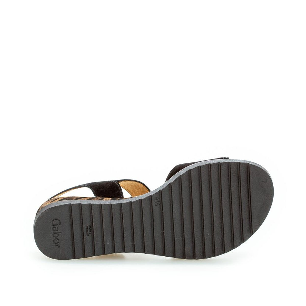 Gabor Black strappy sandals סנדלי גאבור לנשים