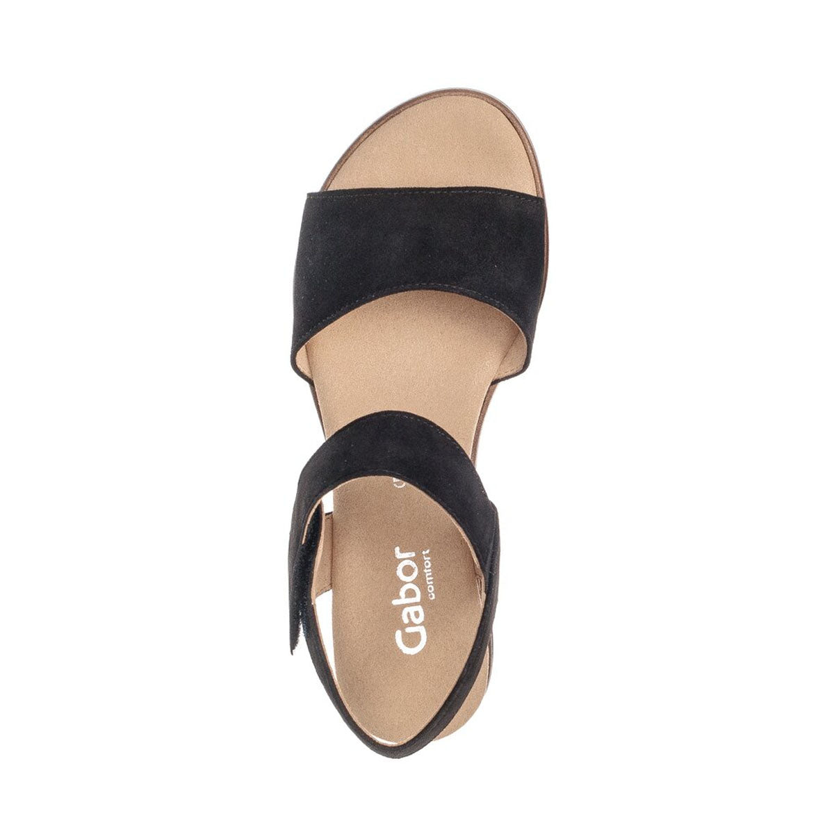 Gabor Black strappy sandals סנדלי גאבור לנשים