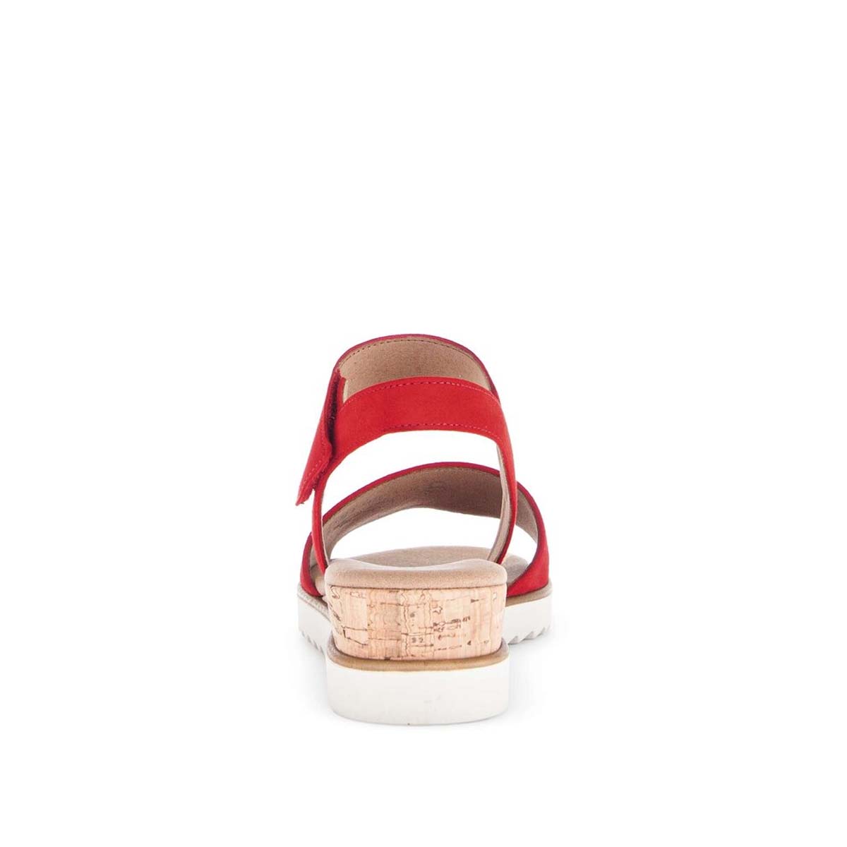 Gabor Red strappy sandal סנדלי גאבור לנשים