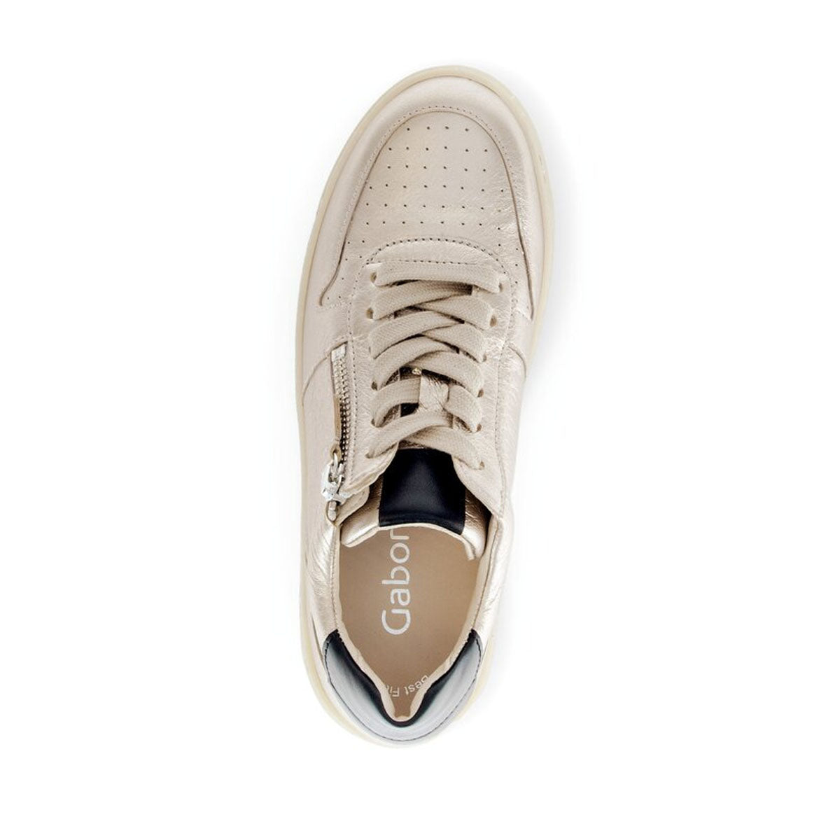 Gabor Low-top gold sneakers נעלי גאבור לנשים