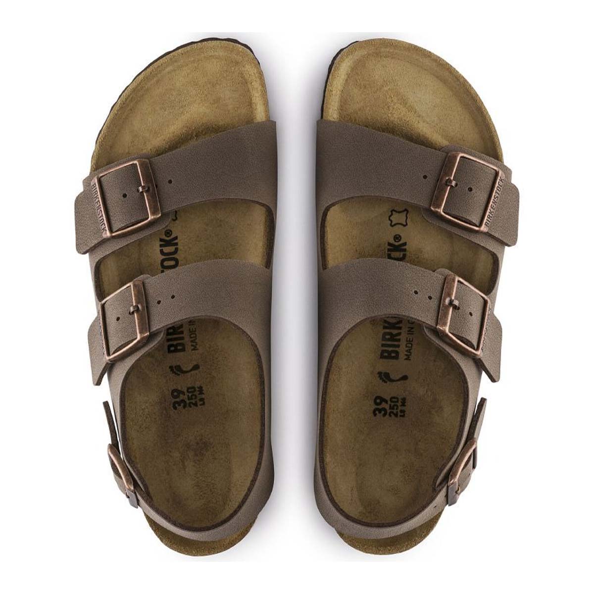 Birkenstock Milano Mocca סנדלי בירקנשטוק מילאנו יוניסקס