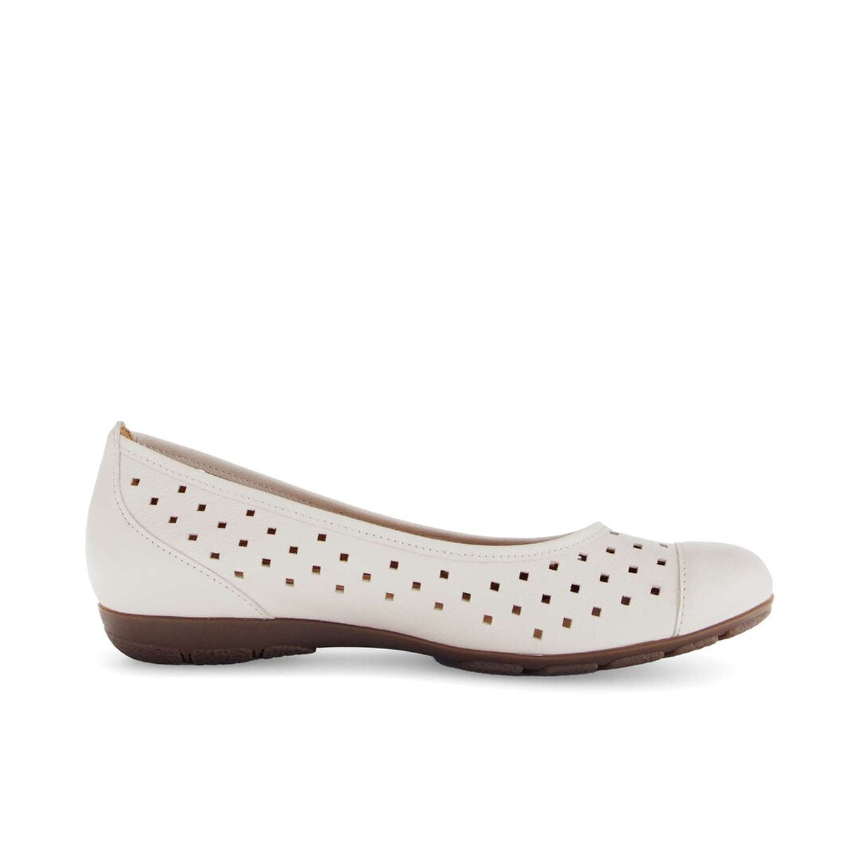 Gabor Sporty ballerina cream נעלי גאבור נשים