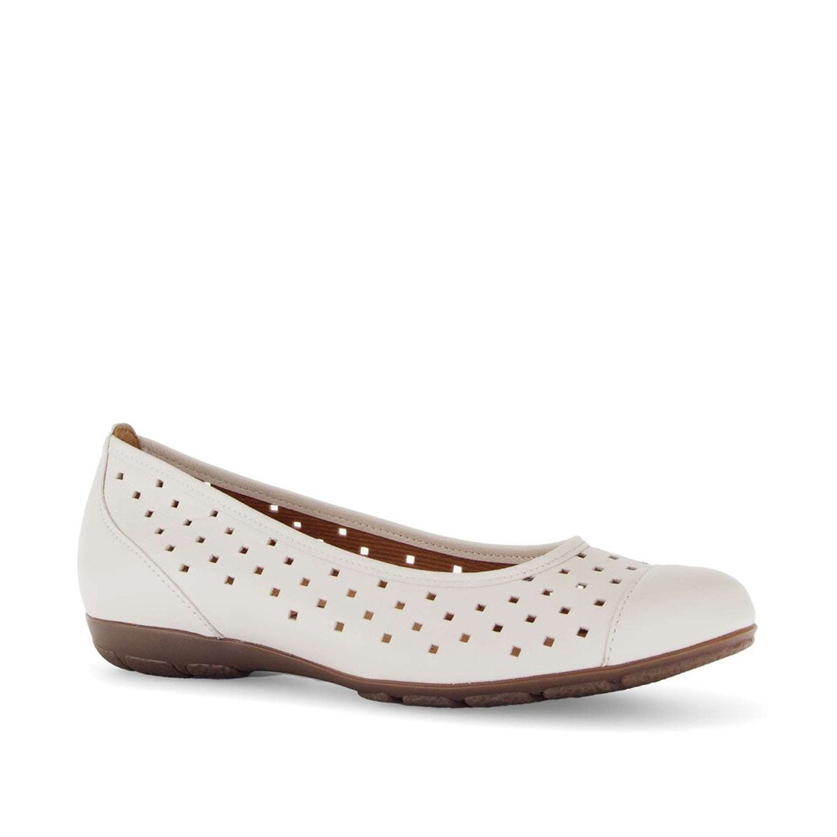 Gabor Sporty ballerina cream נעלי גאבור נשים