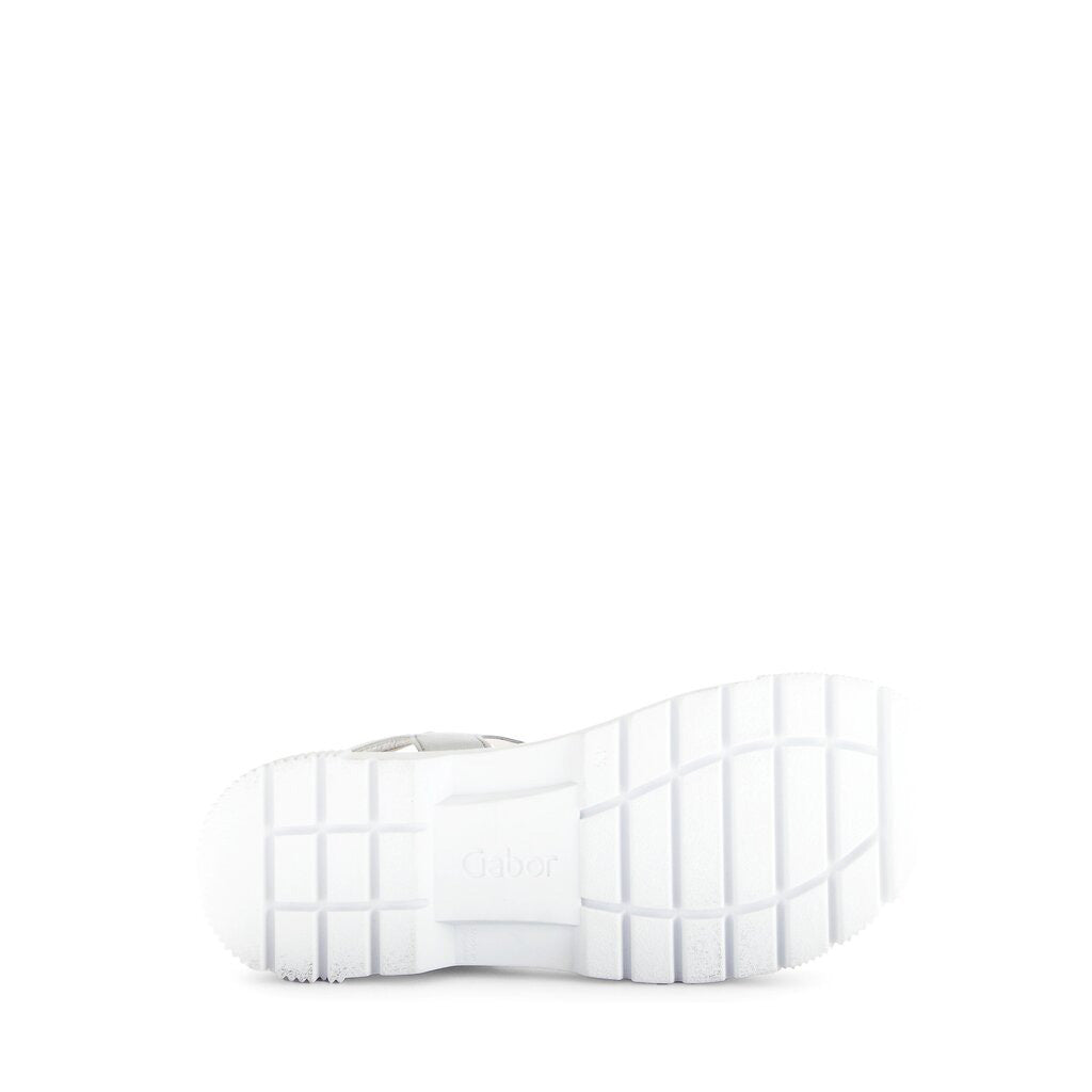 Gabo Riemchensandale silber סנדלי גאבור לנשים