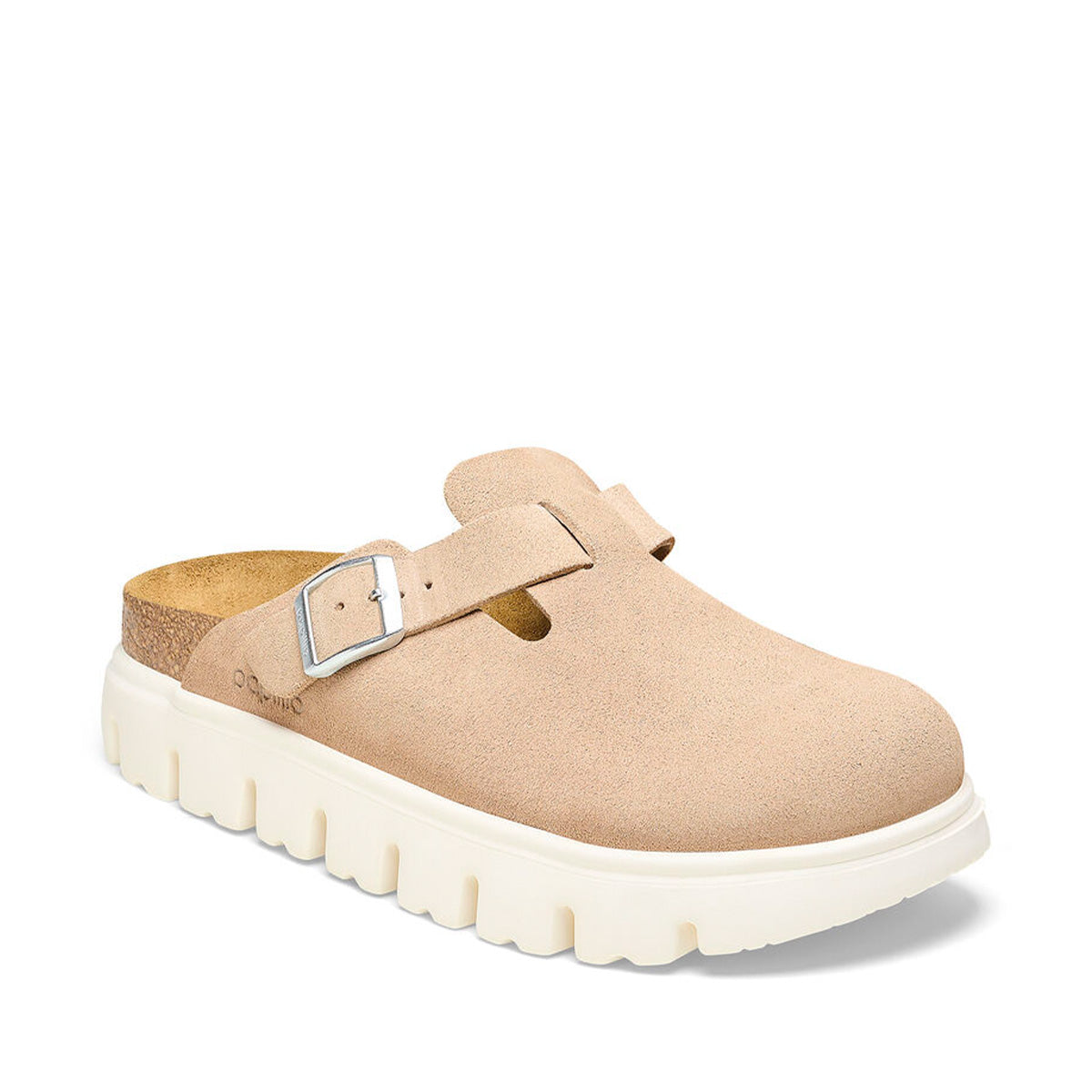 Birkenstock Boston PAP Chunky Warm Sand כפכפי בוסטון נשים צאנקי סנד