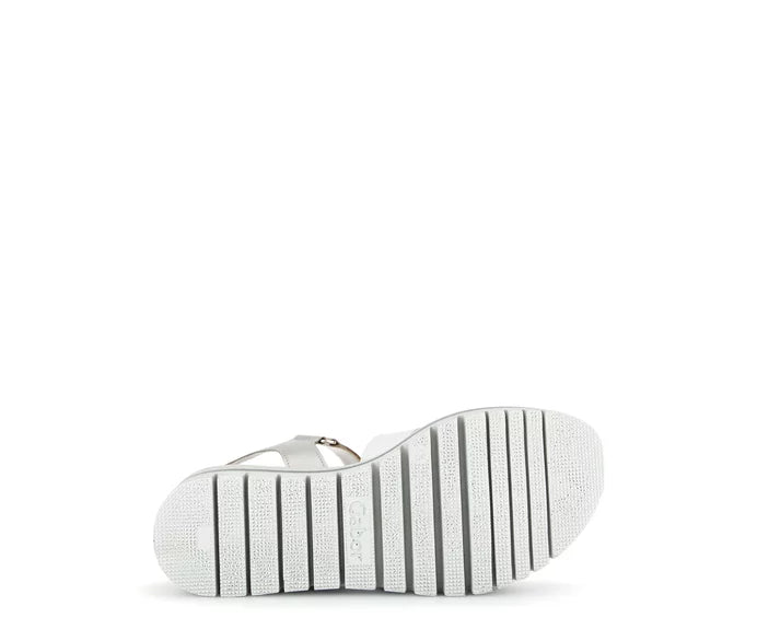 Gabor Platform sandal white סנדלי גאבור לנשים